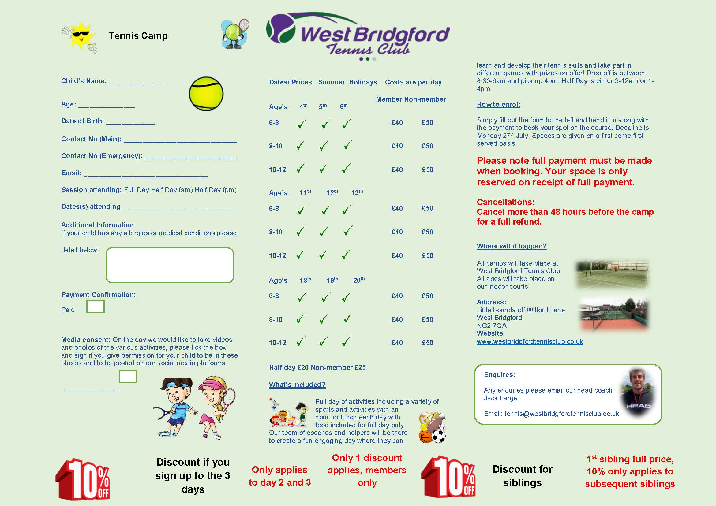 Holiday Camps