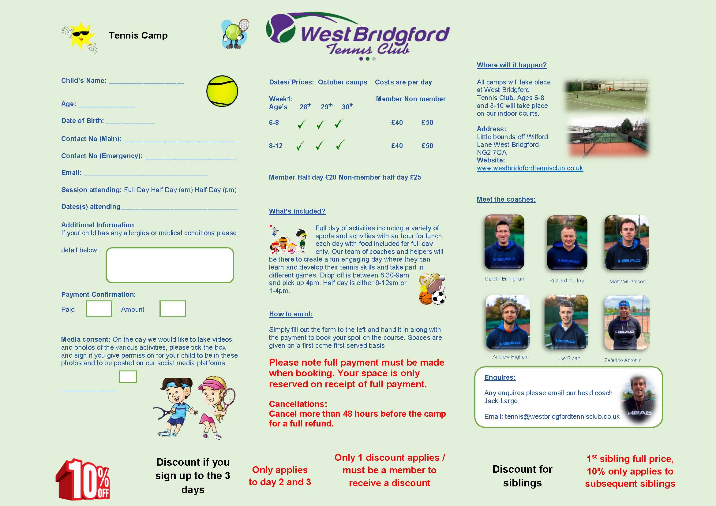 Holiday Camps